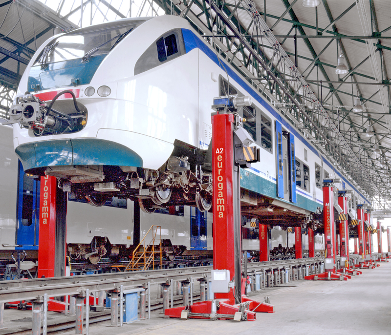 Sollevatori colonne mobili e fisse