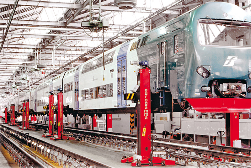 Sollevatori colonne mobili e fisse