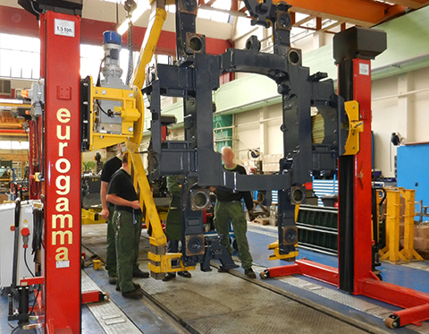 Rotatori per carrelli