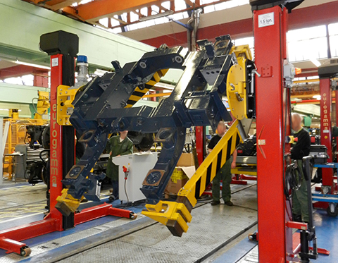 Rotatori per carrelli