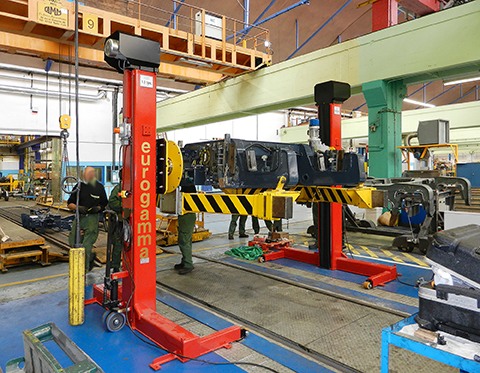 Rotatori per carrelli