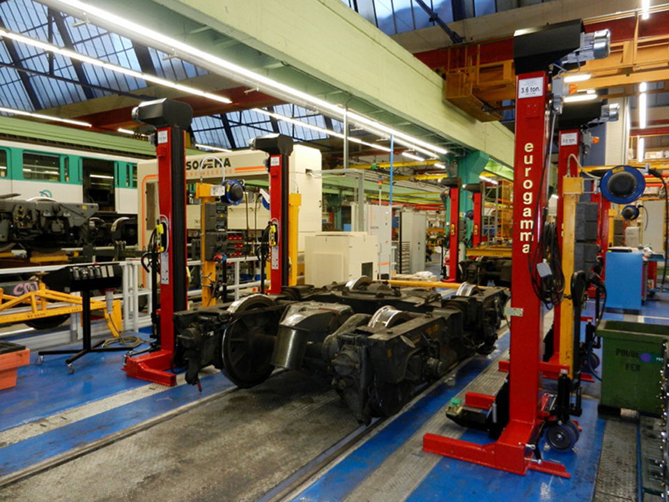 Sollevatori per carrelli